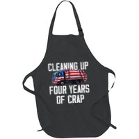 Cleaning Up Four Years Of Crap Funny Trump Garbage Apron