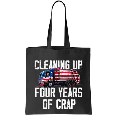 Cleaning Up Four Years Of Crap Funny Trump Garbage Bag