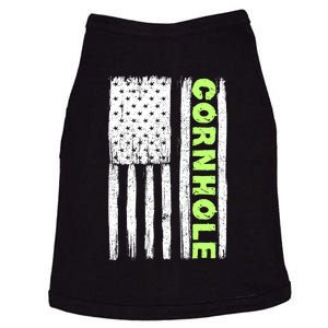 Cornhole Us Flag Doggie Tank