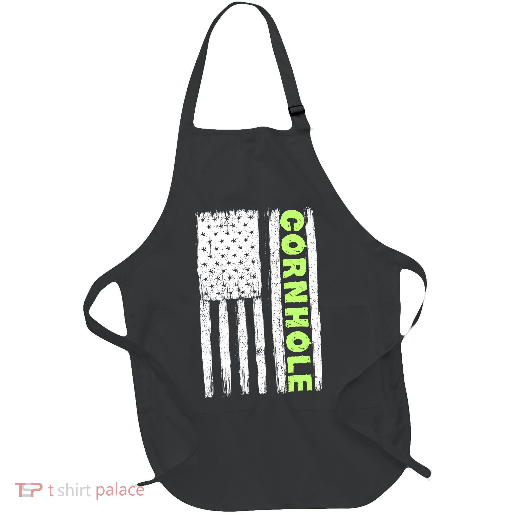 Cornhole Us Flag Apron