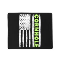 Cornhole Us Flag Mousepad