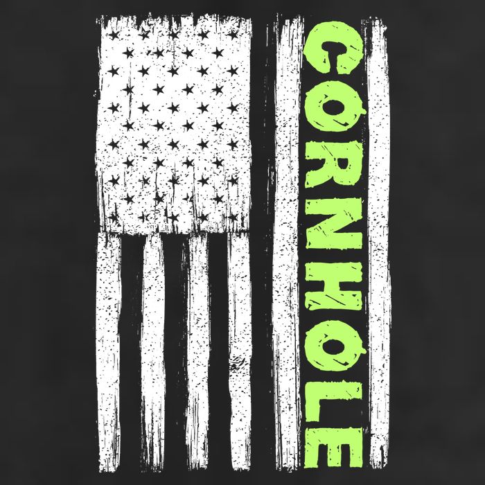 Cornhole Us Flag Golf Towel