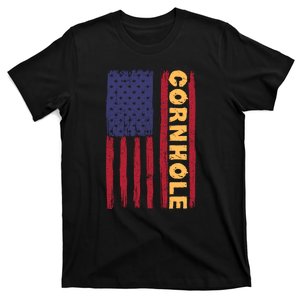 Cornhole Us Flag T-Shirt