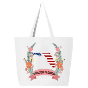 Cool Us Flag Graphic American Style Happy Pascua Florida Day Gift 25L Jumbo Tote