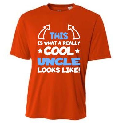 Cool Uncle Future Uncle Unclegifttogiftbe Fun Outfit For Uncles Great Gift Cooling Performance Crew T-Shirt