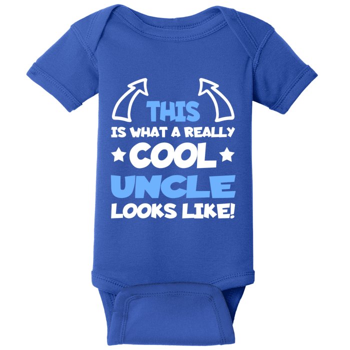 Cool Uncle Future Uncle Unclegifttogiftbe Fun Outfit For Uncles Great Gift Baby Bodysuit