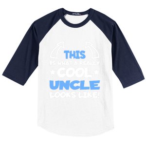 Cool Uncle Future Uncle Unclegifttogiftbe Fun Outfit For Uncles Great Gift Baseball Sleeve Shirt