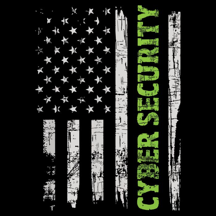 Cybersecurity USA Flag Computer Engineer Programmer Hacker Tie-Dye T-Shirt
