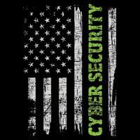 Cybersecurity Usa Flag Computer Engineer Programmer Hacker Tall Long Sleeve T-Shirt