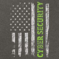 Cybersecurity Usa Flag Computer Engineer Programmer Hacker Cotton Canvas Backpack