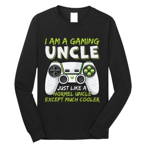 Crazy Uncle Funny Uncle Gaming Video Game Uncle Long Sleeve Shirt