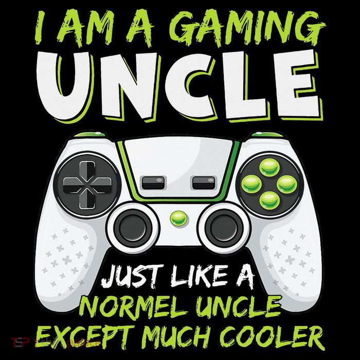 Crazy Uncle Funny Uncle Gaming Video Game Uncle 7-Panel Snapback Hat