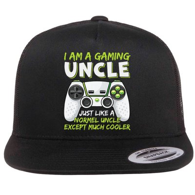 Crazy Uncle Funny Uncle Gaming Video Game Uncle Flatbill Hat