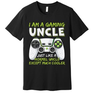 Crazy Uncle Funny Uncle Gaming Video Game Uncle Premium T-Shirt