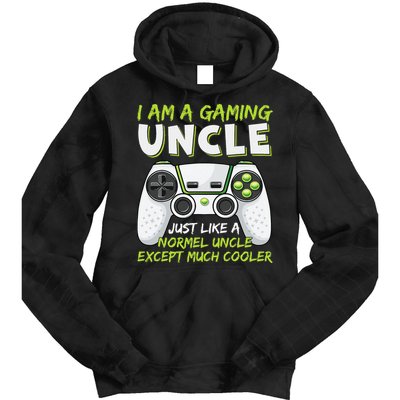 Crazy Uncle Funny Uncle Gaming Video Game Uncle Tie Dye Hoodie