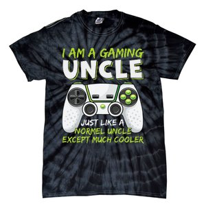 Crazy Uncle Funny Uncle Gaming Video Game Uncle Tie-Dye T-Shirt