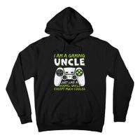 Crazy Uncle Funny Uncle Gaming Video Game Uncle Tall Hoodie