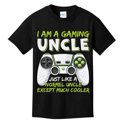Crazy Uncle Funny Uncle Gaming Video Game Uncle Kids T-Shirt