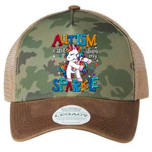 Cute Unicorn For Autism Mom Girl Gift Autism Awareness Legacy Tie Dye Trucker Hat