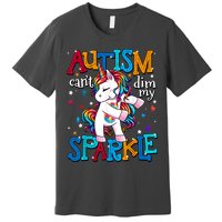 Cute Unicorn For Autism Mom Girl Gift Autism Awareness Premium T-Shirt