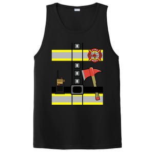 Cute Us Firefighter Costume Halloween Ready! Gift PosiCharge Competitor Tank