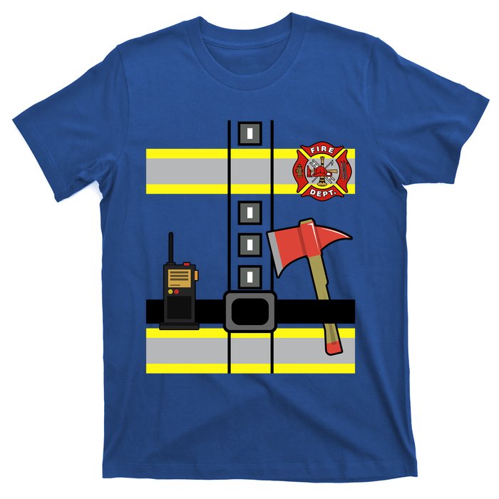 Cute Us Firefighter Costume Halloween Ready! Gift T-Shirt