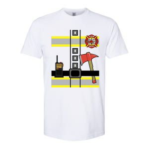 Cute Us Firefighter Costume Halloween Ready! Gift Softstyle CVC T-Shirt