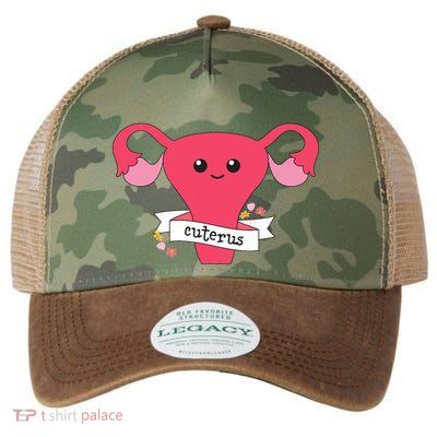Cuterus Uterus Feminist Lgbt Feminism Legacy Tie Dye Trucker Hat
