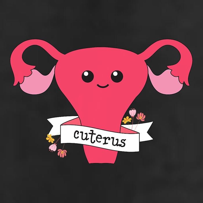 Cuterus Uterus Feminist Lgbt Feminism 7 Panel Mesh Trucker Snapback Hat