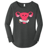 Cuterus Uterus Feminist Lgbt Feminism Women's Perfect Tri Tunic Long Sleeve Shirt