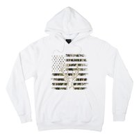 Camo Usa Flag Deer Elk Buck Camoflage Hunting Hunter Hoodie