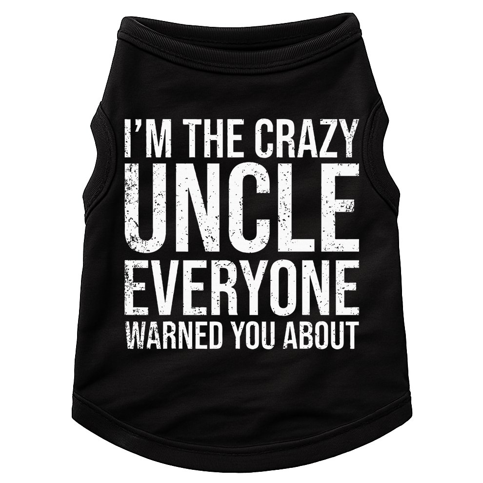 Crazy Uncle Funny Uncle Doggie Tank