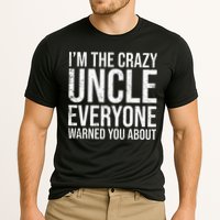 Crazy Uncle Funny Uncle Cooling Performance Crew T-Shirt