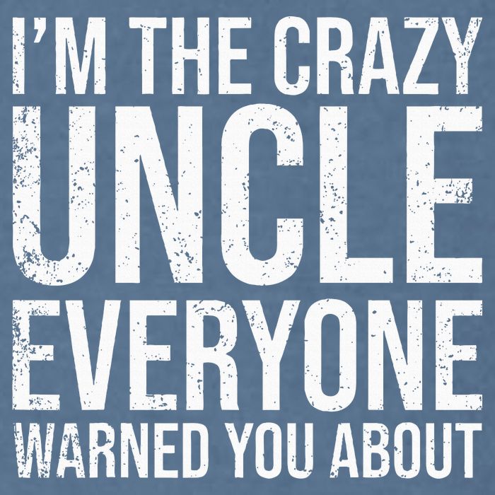 Crazy Uncle Funny Uncle Garment-Dyed Sweatshirt