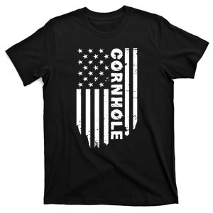 Cornhole Us Flag T-Shirt