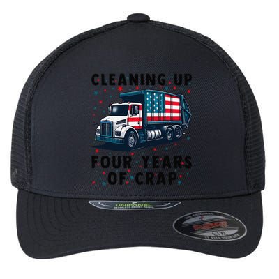 Cleaning Up Four Years Of Crap Trump Garbage Truck Flexfit Unipanel Trucker Cap