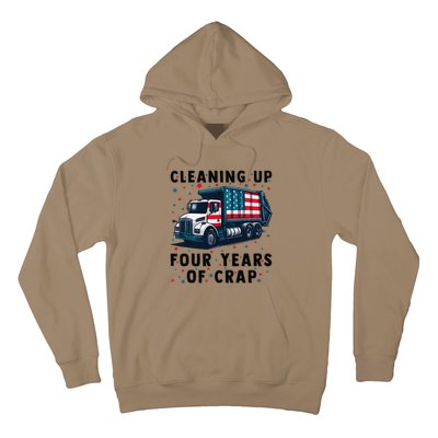 Cleaning Up Four Years Of Crap Trump Garbage Truck Hoodie