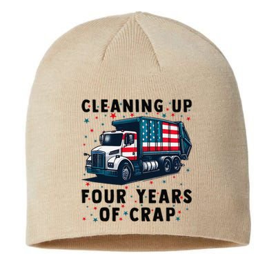 Cleaning Up Four Years Of Crap Trump Garbage Truck Sustainable Beanie