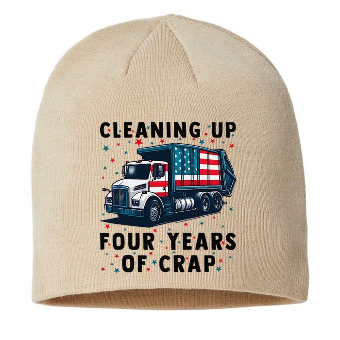 Cleaning Up Four Years Of Crap Trump Garbage Truck Sustainable Beanie