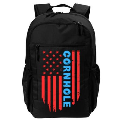 Cornhole Us Flag Daily Commute Backpack