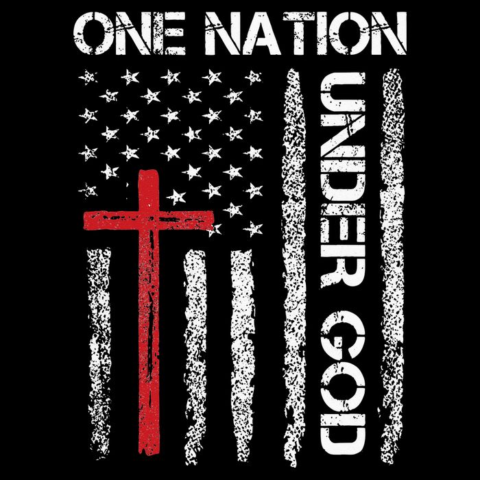 Christian USA Flag Christian Faith Family City Backpack