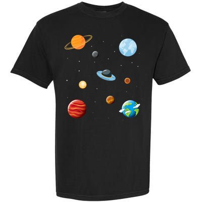 Cosmos Universe Galaxy Planets Earth Solar System Astronaut Meaningful Gift Garment-Dyed Heavyweight T-Shirt