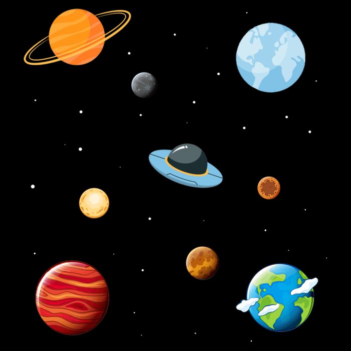 Cosmos Universe Galaxy Planets Earth Solar System Astronaut Meaningful Gift Cooling Performance Crew T-Shirt