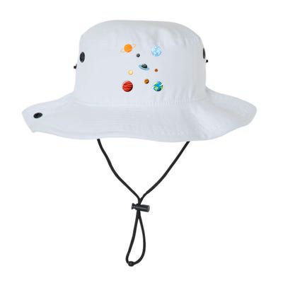 Cosmos Universe Galaxy Planets Earth Solar System Astronaut Meaningful Gift Legacy Cool Fit Booney Bucket Hat