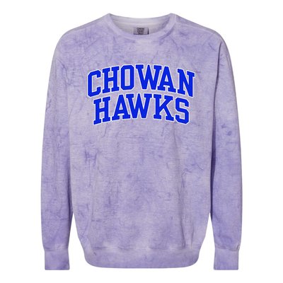 Chowan University Hawks Colorblast Crewneck Sweatshirt