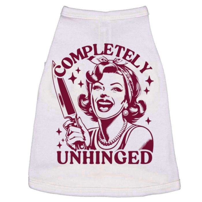 Completely Unhinged Housewife Vintage Doggie Tank