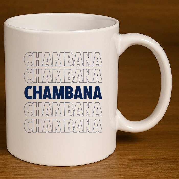 Champaign Urbana Illinois Home State 11oz C Handle Ceramic Mug