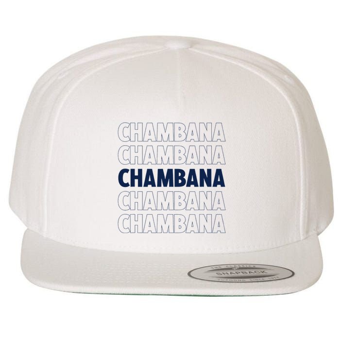 Champaign Urbana Illinois Home State Wool Snapback Cap