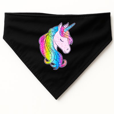 Cute Unicorn International Dot Day Make Your Mark USA-Made Doggie Bandana