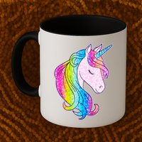 Cute Unicorn International Dot Day Make Your Mark Mug